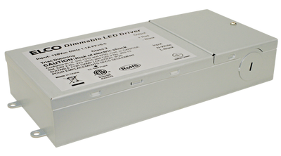 Elco Lighting Electronic Dimmable LED Driver, 96W, 24V DC, Triac, DRVE24V96DW