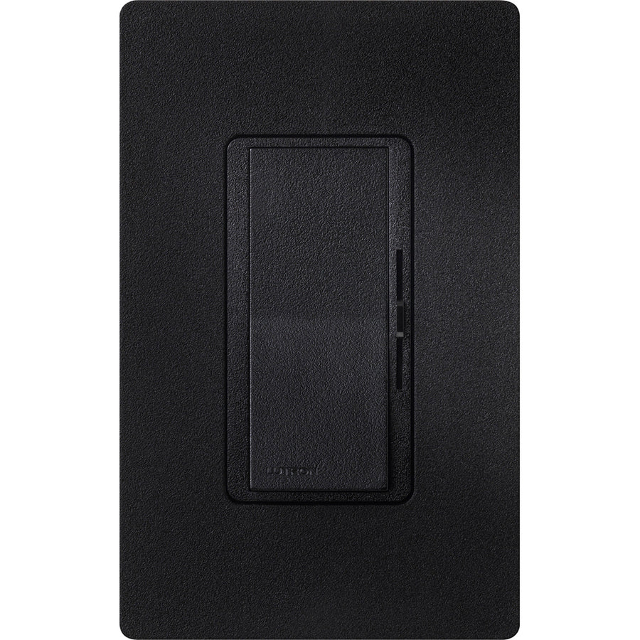 Lutron Diva 0-10V Dimmer Switch, 8A, 50mA Sink, Single-Pole/3-Way, No Neutral Required, 120V, DVSCSTV-MN, Midnight