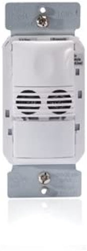 Dual Technology Low Voltage Wall Switch Occupancy Sensor, 24V, White, DW-100-24-W
