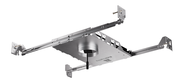 Elco Lighting Architectural Oak IC New Construction Frame, 8W, 120V, Triac/ELV Dimming, Adjustable Lights, E1ATB08IC