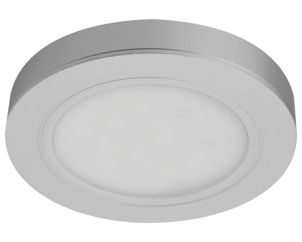 Elco Lighting Aster Mini Slim Round LED Puck Light, 3.5W, 3000K, CRI80, 12V, White, E250-27W