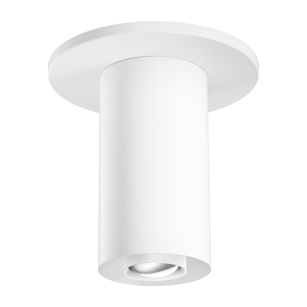 Elco Lighting Sylo Surface Mount Koto Focus Module, 10.5W, 3000K, CRI95+, Adjustable 18–50° Beam, Black, E25FB-0730