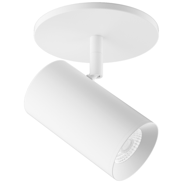 Elco Lighting Koto Sylo Monopoint, 5W, 2400K, CRI95, Triac/ELV, 120V, 38° Beam, Black, E25MB-0324