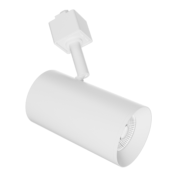 Elco Lighting Koto Sylo Track Head, 5–12.5W, CCT Selectable, CRI95, 12" Stem, Triac/ELV, Black, E25TB-10CT5-12
