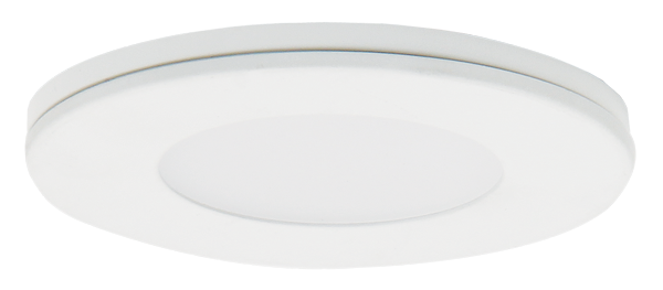 Elco Lighting Sedum Super Slim Mini Magnetic LED Puck Light, 2.2W, 3000K, 12V DC, Black, E261B