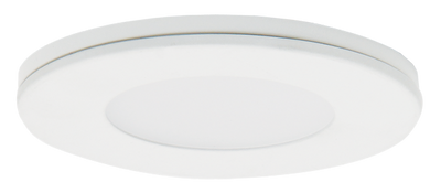 Elco Lighting Sedum Super Slim Mini Magnetic LED Puck Lights, Set of 6, 2.2W, 2700K, 12V DC, White, E366-27W