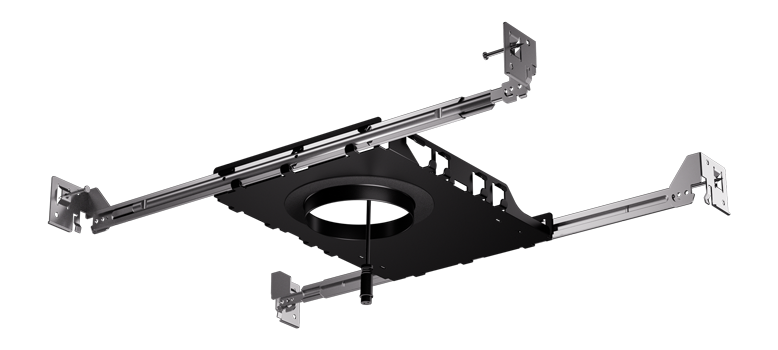 Elco Lighting 2 In. Canless Koto IC New Construction Frame, 10.5W, 120/277V, 0-10V/Triac/ELV Dimming, E2KCL10ICDX-EM