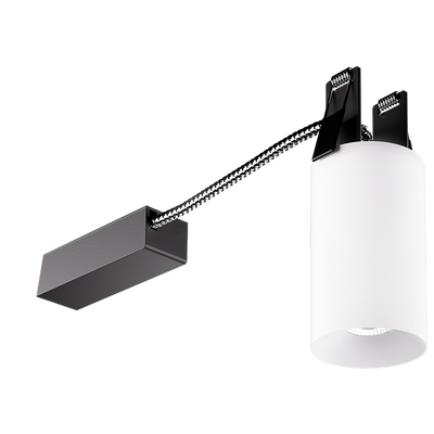 Elco Lighting Koto Sylo 3" Direct Mount, 10.5W, Sunset Dimming, CRI95, 120V, Triac/ELV, Black, E36DB-09SD