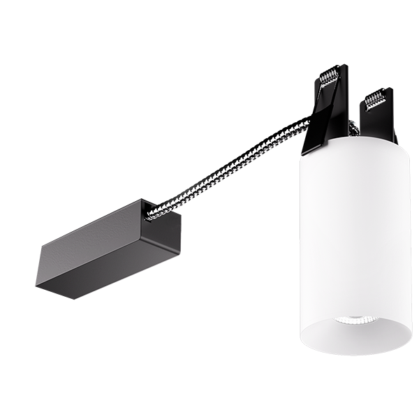 Elco Lighting Koto Sylo 3" Direct Mount, 10.5W, CCT Selectable, CRI95, TRIAC, Black, E36DB-10CT5