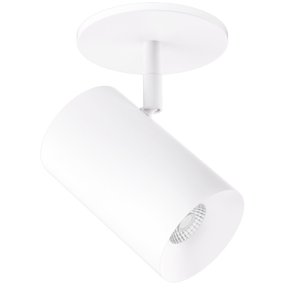 Elco Lighting Koto Sylo 3" Monopoint, 5–14.7W, CCT Selectable, CRI95+, 120/277V, Triac/ELV/0-10V/DALI 2, All Black, E36FB-09SD