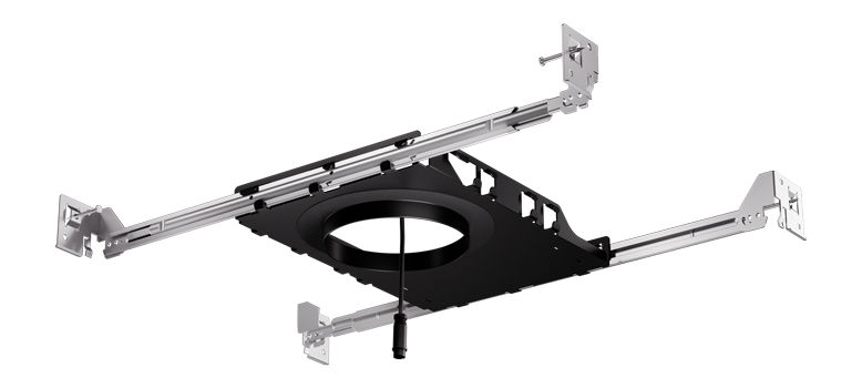 Elco Lighting Koto 3 In. Canless IC New Construction Frame, 10.5W, 0-10V/Triac/ELV, E3CKT12DX