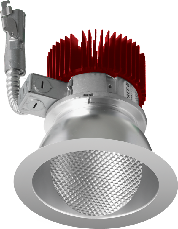 Elco Lighting 4" LED Light Engine, Wall Wash Trim, CRI93+, CCT Selectable, White, E411R0830MW