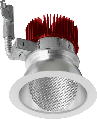 Elco Lighting 4" LED Light Engine, Wall Wash Trim, 8.8–31W, CRI93+, 2700K, E410L08SDHW