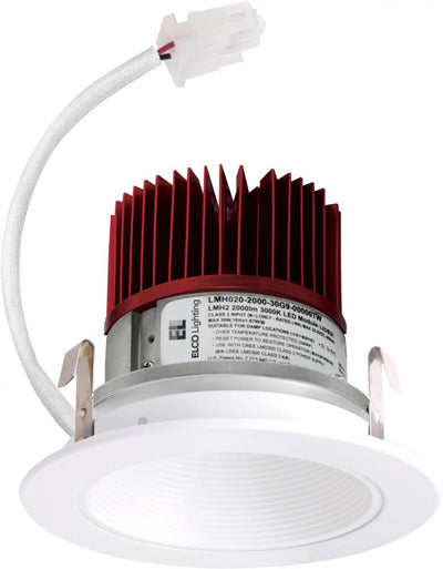 Elco Lighting 4" LED Light Engine with Baffle Trim, 12.88–18W, 2700K, CRI93, Triac/0-10V, Bronze, E414C1627BZ