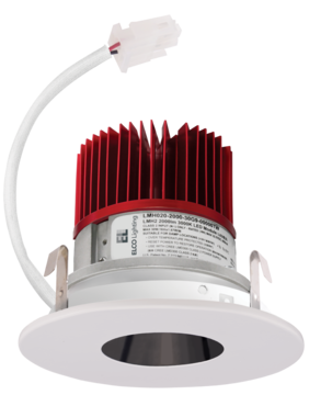 Elco Lighting 4" Cedar LED Light Engine, 9.6W, 3000K, CRI93, Pinhole Trim, E429C0830W2
