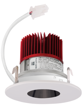 Elco Lighting 4" Cedar LED Light Engine, 9.6W, 3500K, CRI93, Pinhole Trim, E429C0835B2