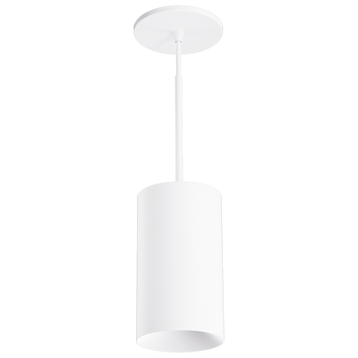 Elco Lighting Koto Sylo 4" Pendant, 5–29W, 2700K, CRI95, Triac/ELV, Silver, E42AB11S27