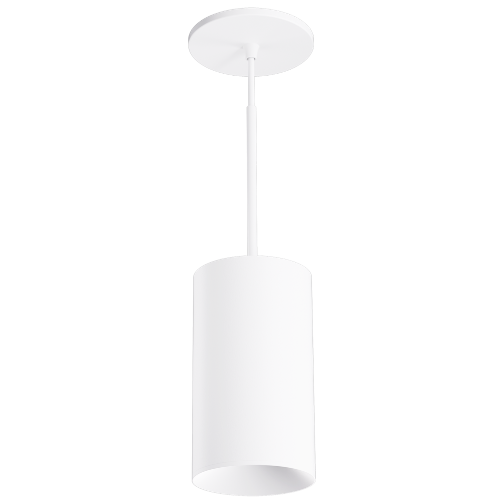 Elco Lighting Koto Sylo 4" Pendant, 5–29W, CCT Selectable, CRI95, Triac/ELV, Black, E42FB-18SD