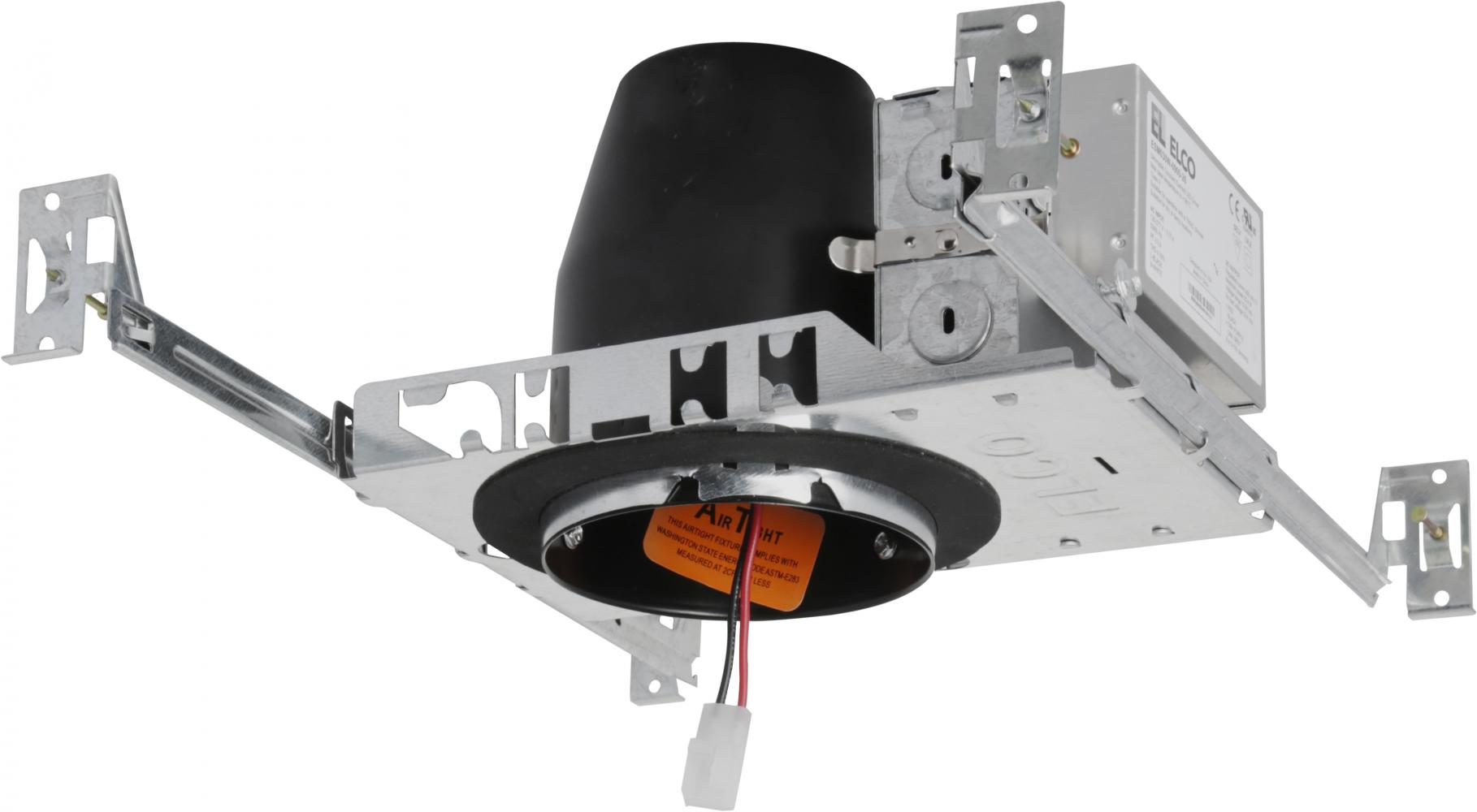 Elco Lighting Cedar 3" IC Airtight Single Wall Housing with Driver, 120/277V, Triac/ELV, E3LC08ICAD2