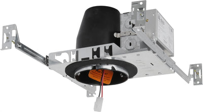Elco Lighting Cedar 3" IC Airtight Single Wall Housing with Driver, 120V, Triac/ELV, E3LC08ICA2-EM1