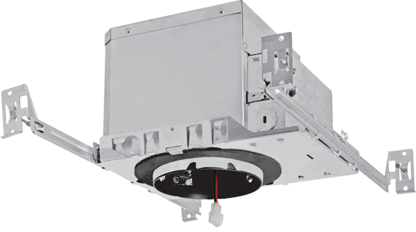 Elco Lighting 4" Cedar System New Construction IC Airtight Housing w/Driver, 120V, Triac/ELV, E4LC12ICA2