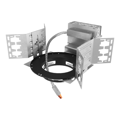 Elco Lighting 4" New Construction Architectural Frame, 120/277V, Triac/ELV/0-10V, E4LHU20D2