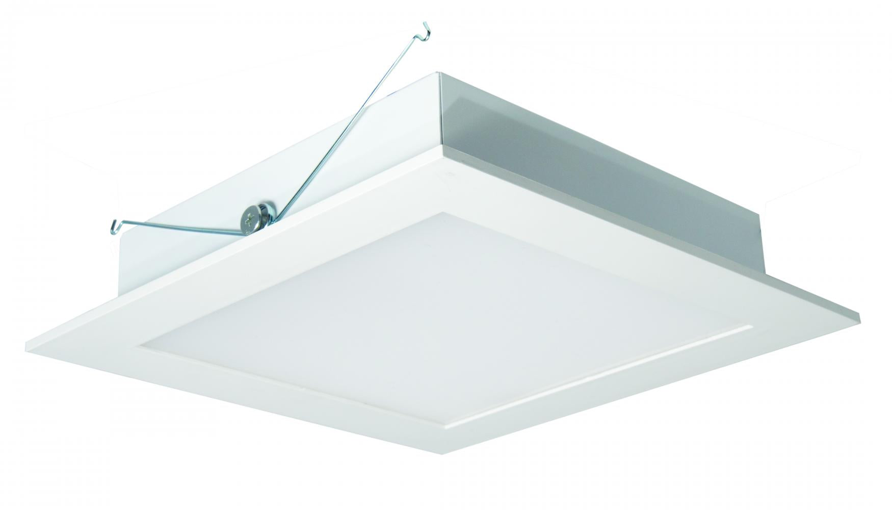 Elco Lighting 8" Square LED Light Engine, 19W, 1460 lm, 3000K, 0-10V Dimmable, E8SQLFU15