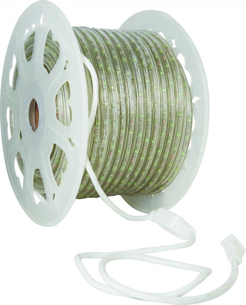 Elco Lighting Duralight 150 ft Outdoor LED Rope Light, 120V, Cool White, 0.96W/ft, EDU2LEDCW150