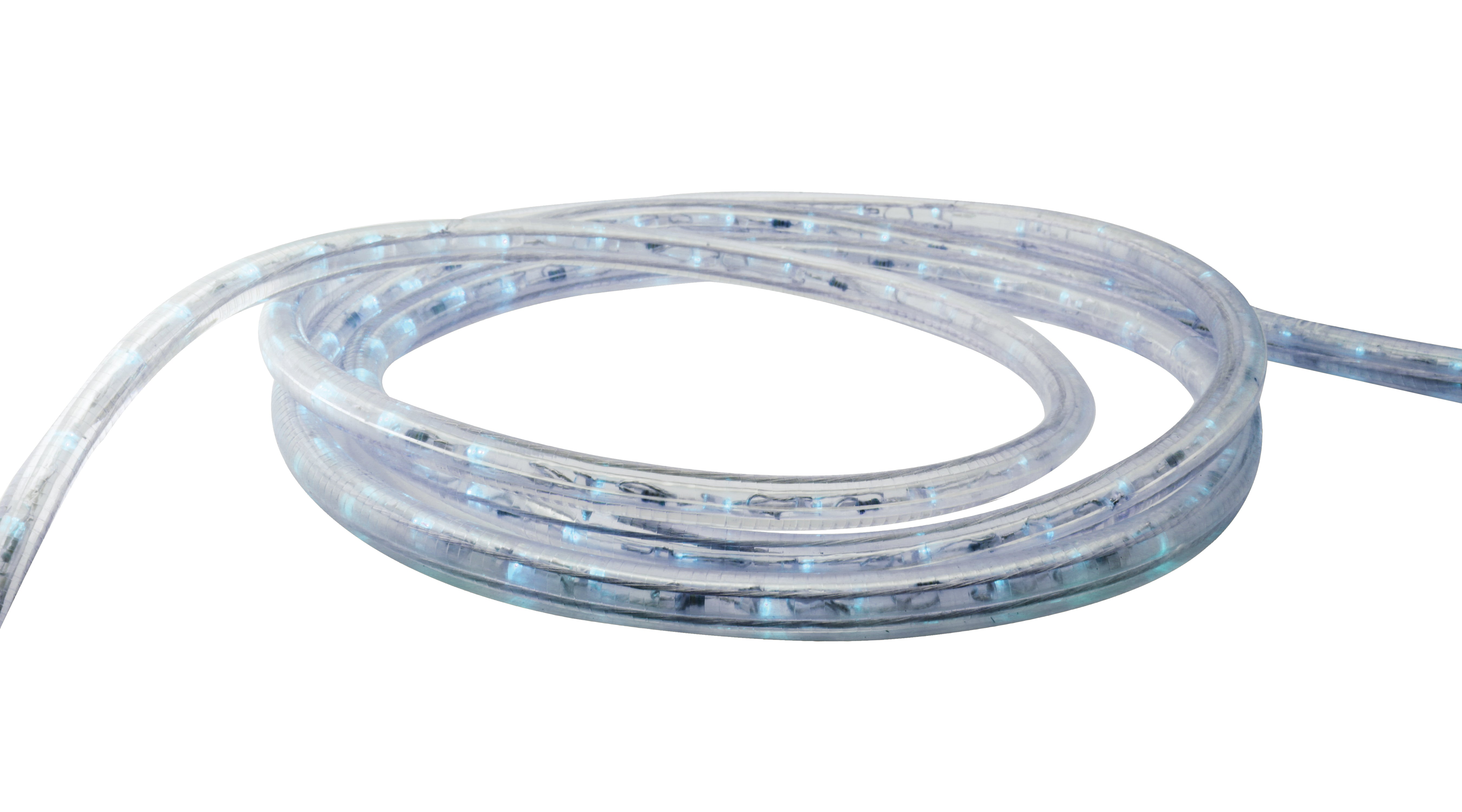 Elco Lighting Duralight 2-Wire 120V Rope Light, Blue, 150 ft Roll, EDU2BL