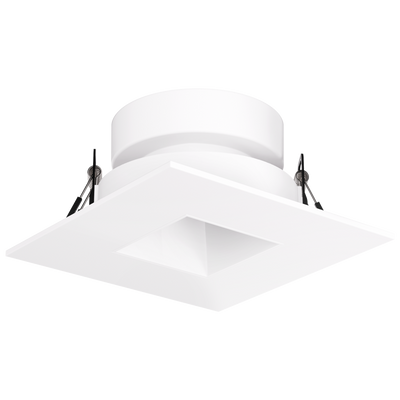 Elco Lighting Pex 2" Canless Square Reflector, All Black, EKCL2541BB