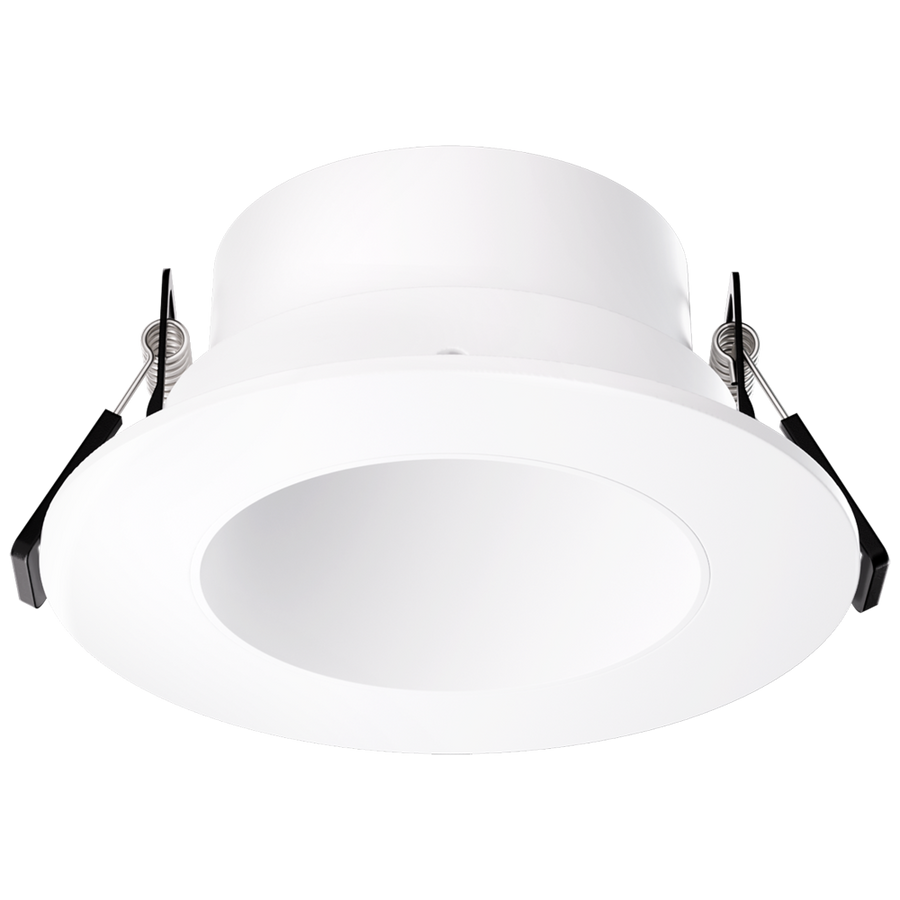 Elco Lighting Pex 2" Round Deep Reflector for Koto Canless, Haze with White Trim, EKCL2818H