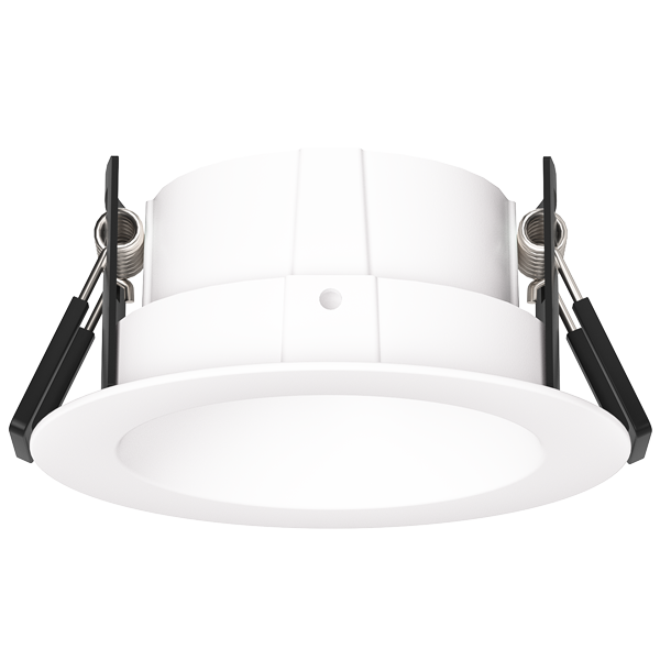 Elco Lighting Pex 2" Canless Round Sleek Reflector, All Black, EKCL2863BB