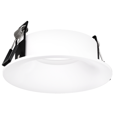 Elco Lighting Pex 2" Round Curved Reflector Trim, Canless Koto, White, EKCL2872W