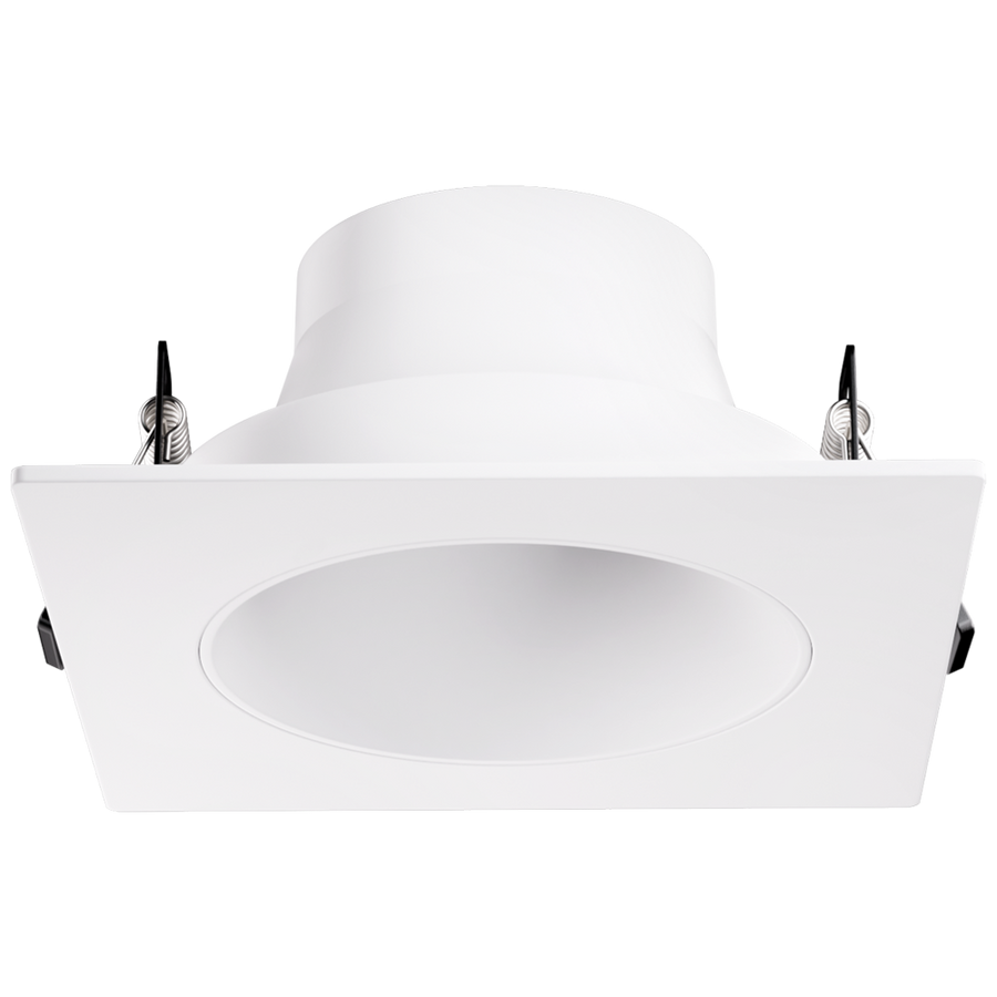 Elco Lighting Pex 3" Canless Square Deep Reflector, All Black, EKCL3318BB