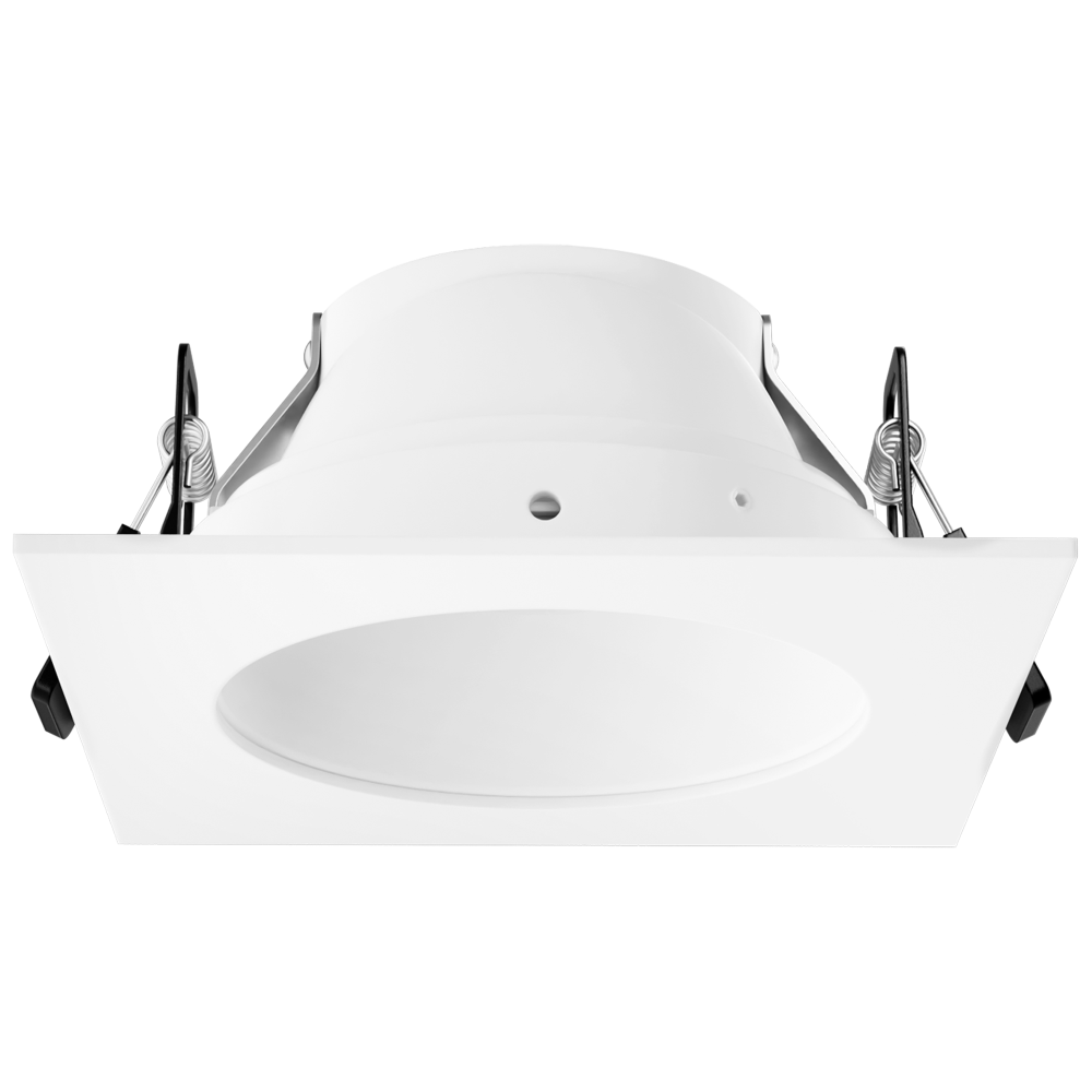 Elco Lighting Pex 3" Canless Square Adjustable Reflector Wall Wash, White, EKCL3322W