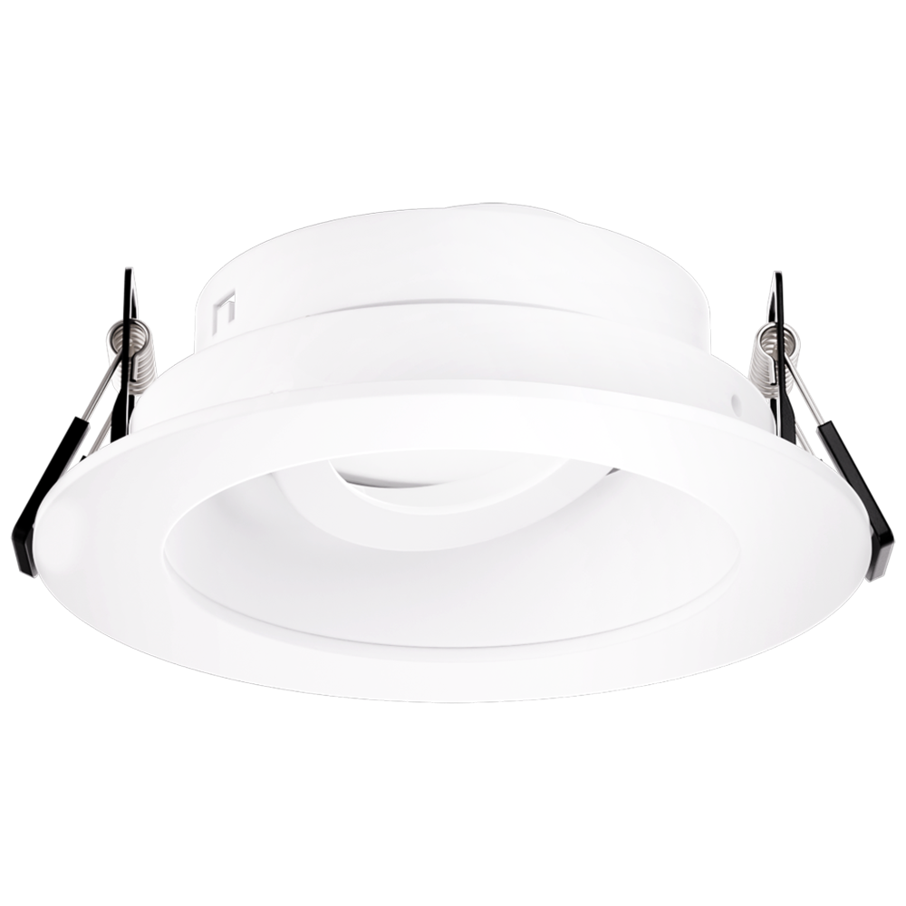 Elco Lighting Pex 3" Canless Round Adjustable Reflector, All Black, EKCL3629BB