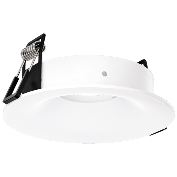 Elco Lighting Pex 3" Canless Round Curved Reflector, White, EKCL3672W