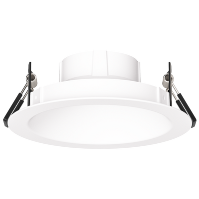 Elco Lighting Pex 4" Canless Round Sleek Reflector, All Black, EKCL4163BB