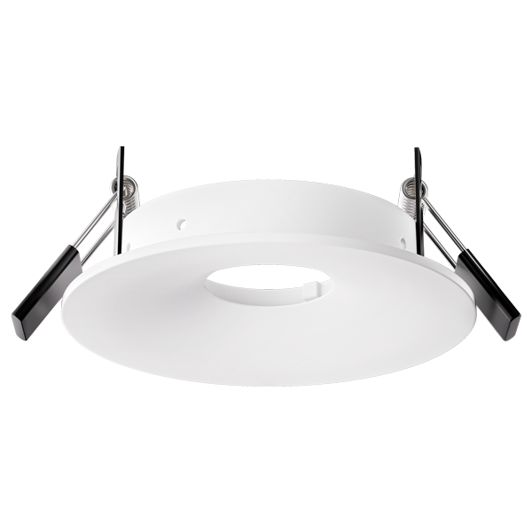 Elco Lighting Pex 4" Canless Round Curved Reflector, All Black, EKCL4172B