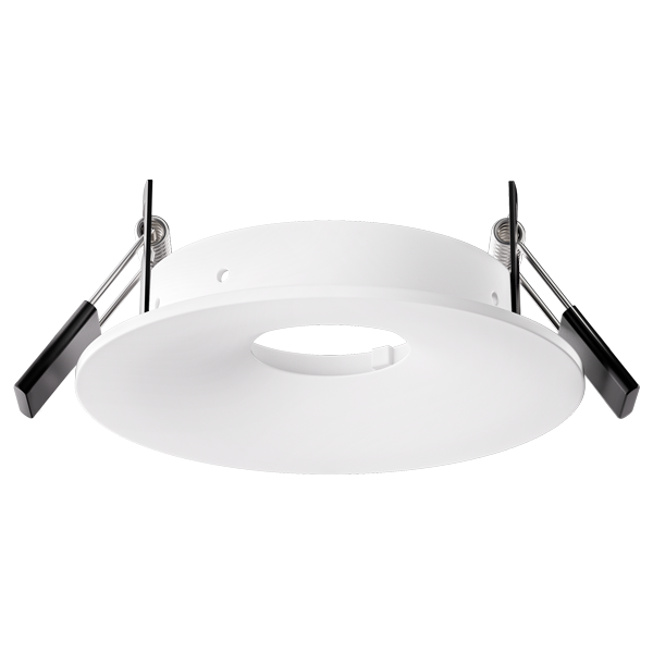 Elco Lighting Pex 4" Canless Round Curved Reflector, All White, EKCL4172W