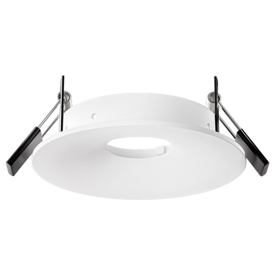Elco Lighting Pex 4" Canless Round Curved Reflector, All White, EKCL4172W