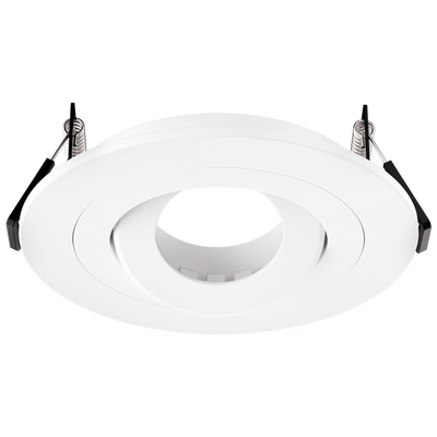 Elco Lighting Pex 4" Canless Round Adjustable Spot, Diecast, All Bronze, EKCL4188BZ