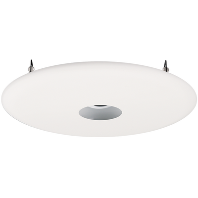 Elco Lighting Pex 6" Canless Round Adjustable Pinhole with Reflector, All White, EKCL6427W