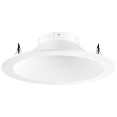Elco Lighting Pex 6" Canless Round Adjustable Reflector, All Black, EKCL6429BB