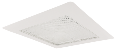 Elco Lighting 8" Square Trim, Fresnel Lens, Medium Base PAR, EL11W