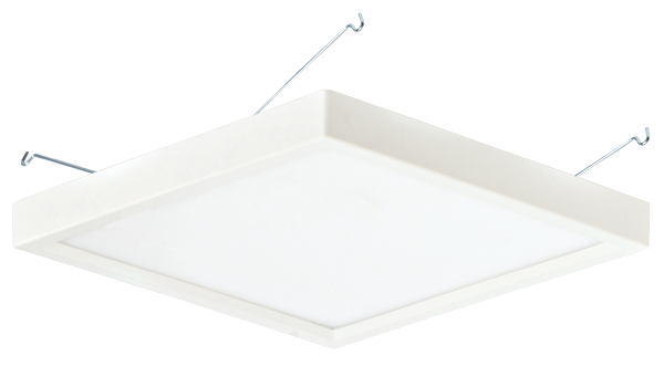 Elco Lighting 12" Square LED Retrofit, 22W, CCT Selectable, CRI90, 120V, TRIAC Dimmable, White, EL1212CT5W
