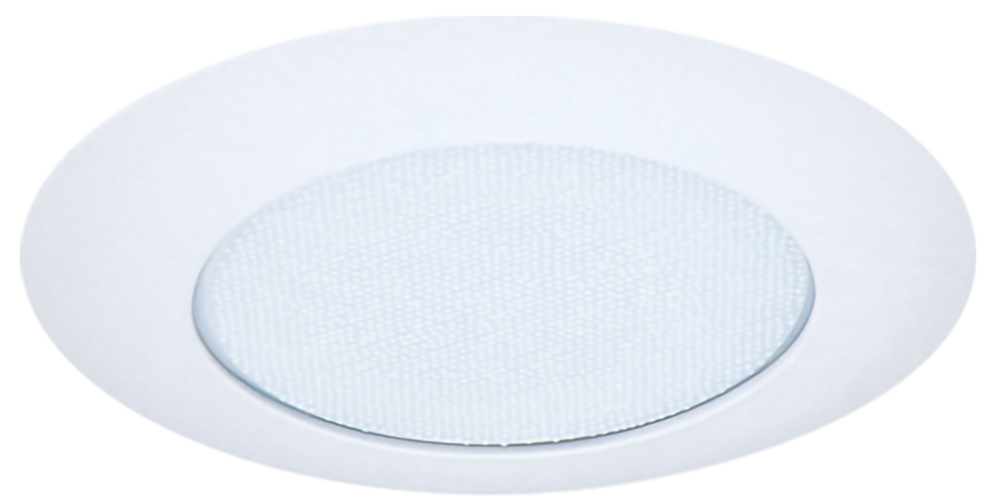 Elco Lighting 6" Shower Trim, Albalite Lens, 42W CFL/60W A19, EL12B