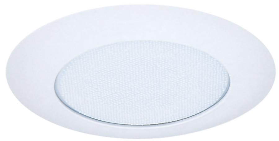 Elco Lighting 6" Shower Trim, Albalite Lens, 42W CFL/60W A19, EL12B