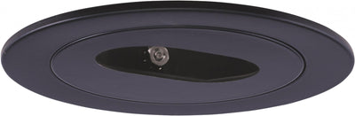 Elco Lighting 4" Adjustable Slot Aperture, 45° Tilt, Black, EL1420B
