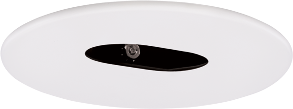 Elco Lighting 4" Adjustable Slot Aperture One-Piece Trim, GU10/GU5.3, EL49RA